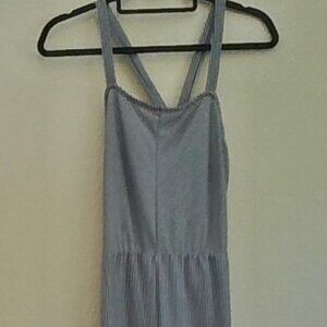 Blue Stripped Jumpsuit